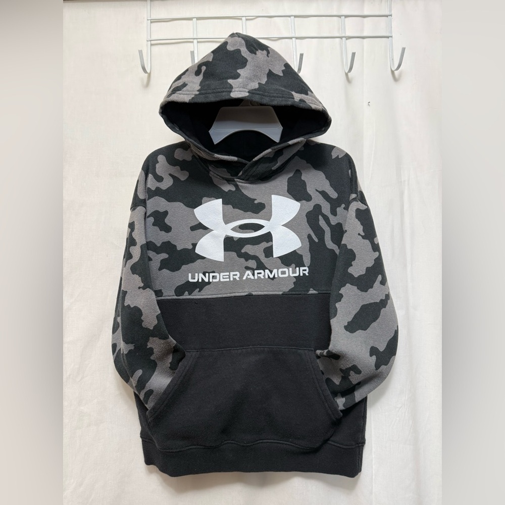 Under Armour Hoodie Sweat Shirt Boys Medium 0118
